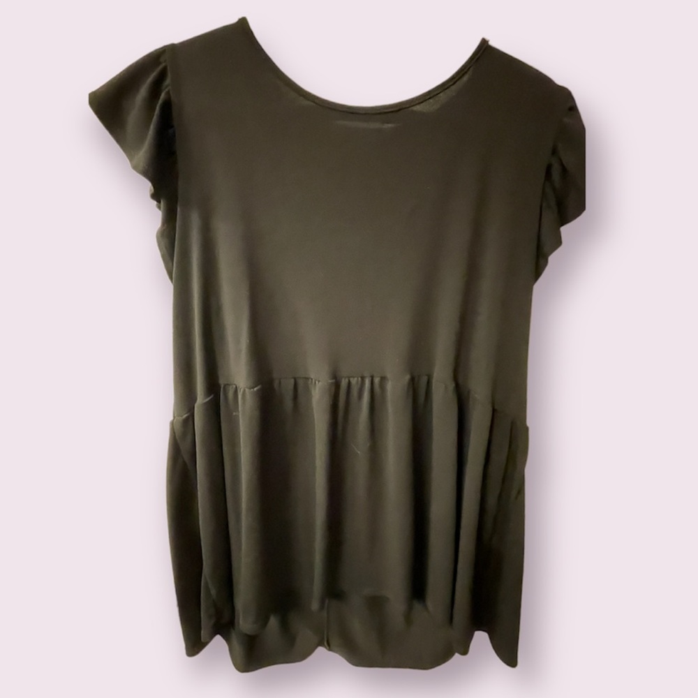Boutique Babydoll Top- Size Medium